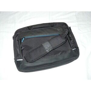 Dell 15" Black Laptop Messenger Bag w/ Shoulder Strap | NWOT